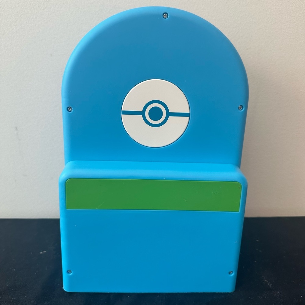 Pokémon Backpack Plastic Fold Out Carry Case Battle Dessert Playset Blue